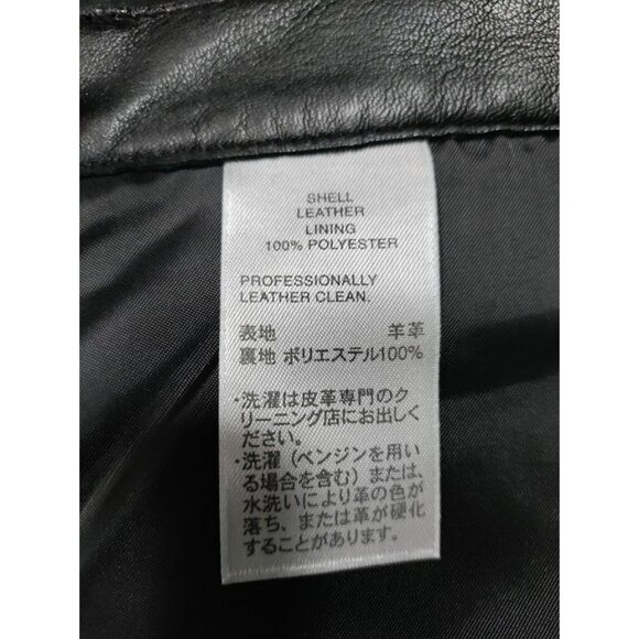 Halogen High Waisted 5 Pocket Bootcut Leather Pants Black Women's Size 4 - Picture 15 of 15